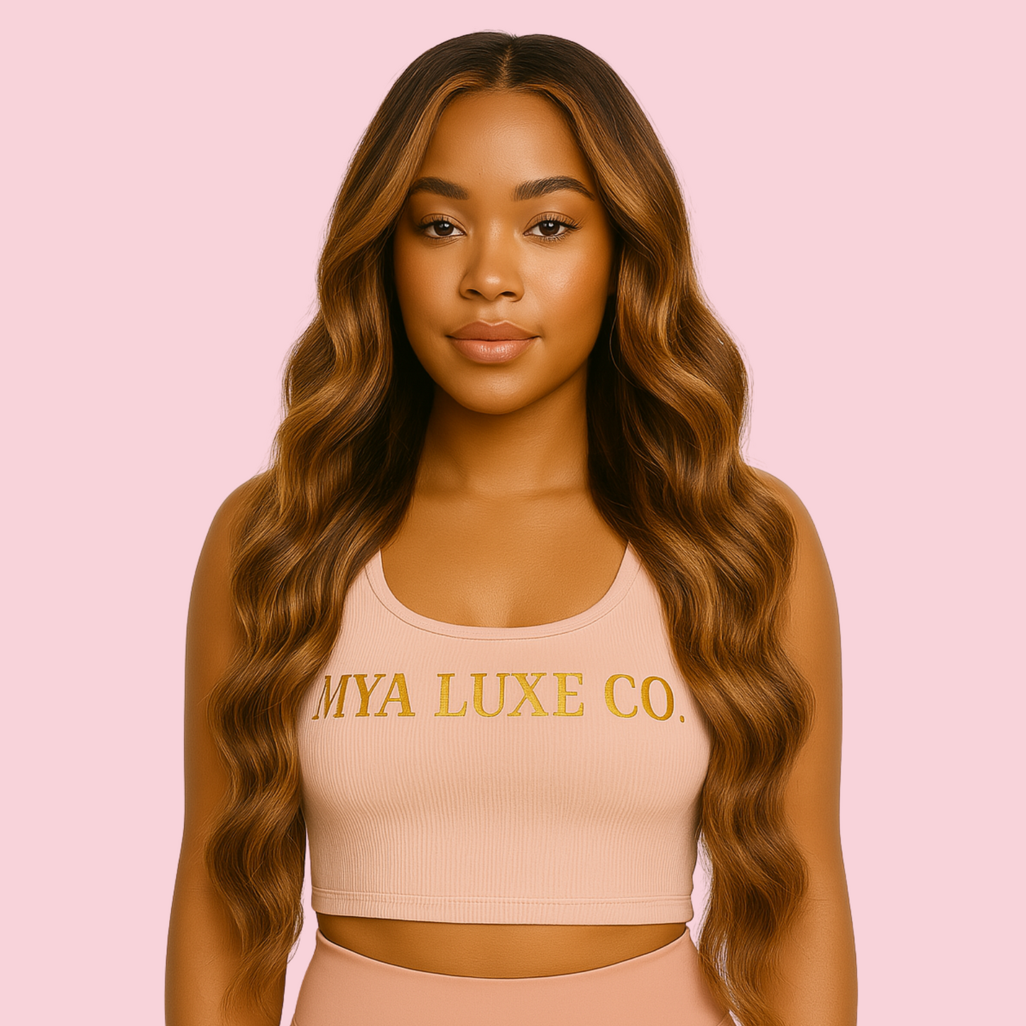 P4/30 Auburn Highlight Body Wave Lace Front Wig – 22” Brazilian Remy Human Hair (13x6 HD Lace)