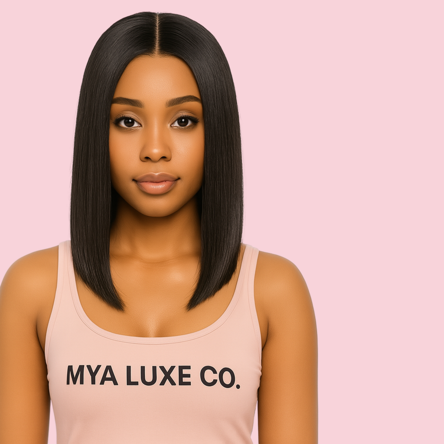 5x5 SKINLIKE HD Lace Closure Wig – 200% Density Straight Bob Human Hair Wig