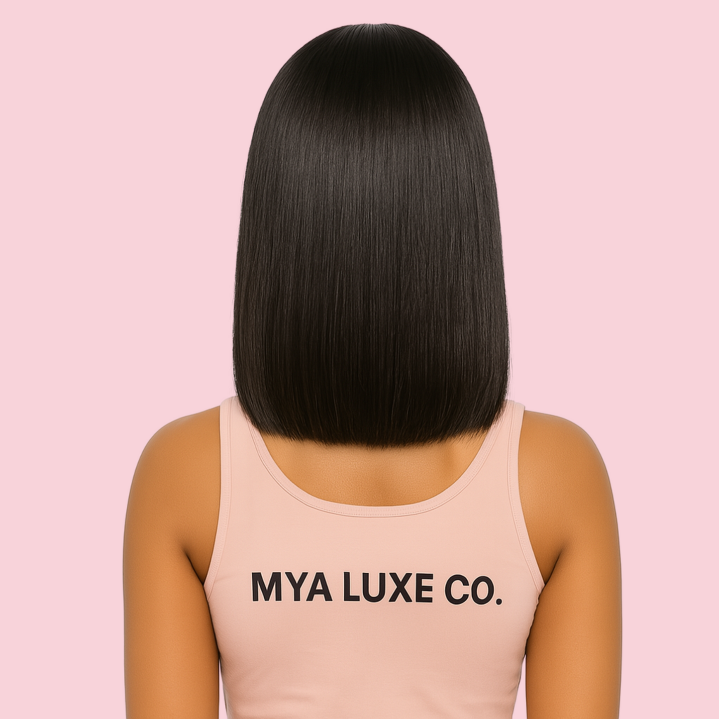 5x5 SKINLIKE HD Lace Closure Wig – 200% Density Straight Bob Human Hair Wig